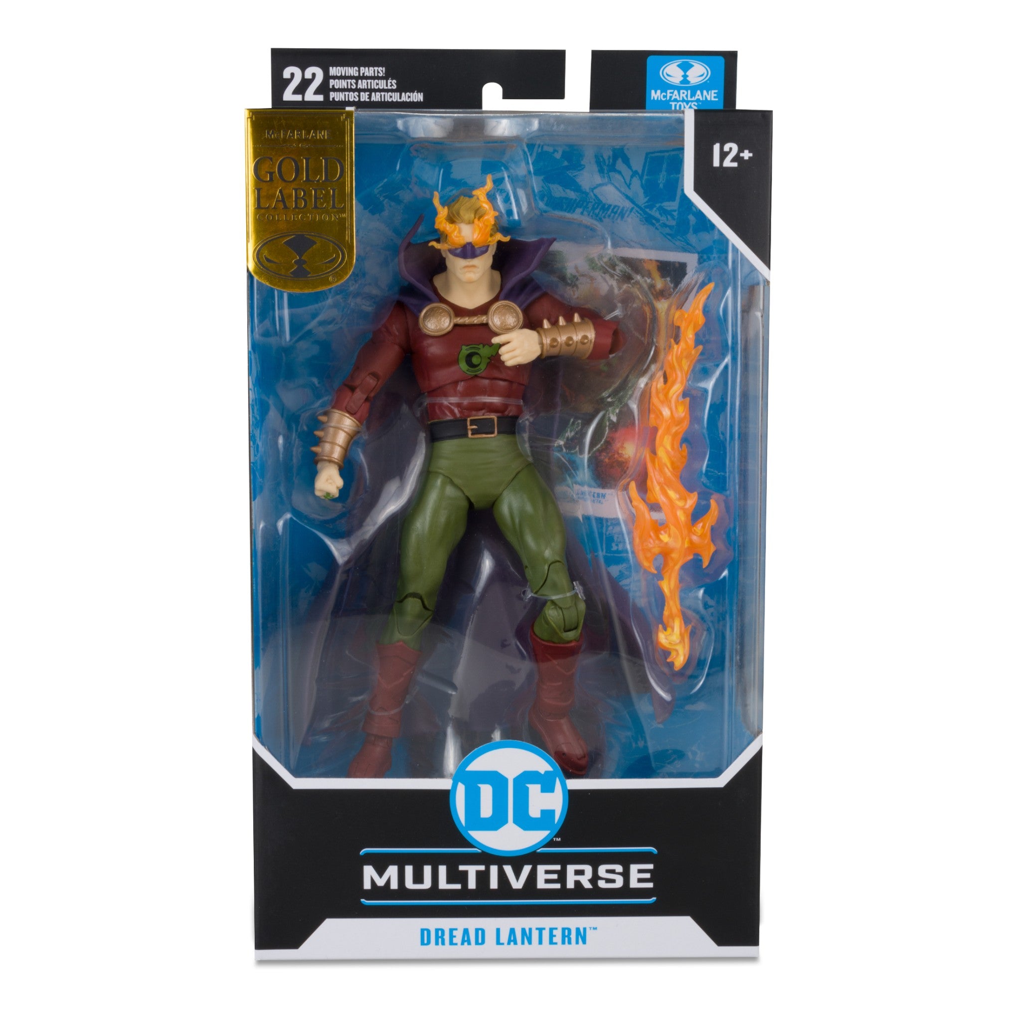 DC Multiverse Dark Nights Metal Dread Lantern Gold Label - McFarlane Toys