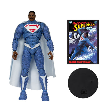 DC Direct Page Punchers Earth-2 Superman 7" Ghosts of Krypton Comic - McFarlane - 0