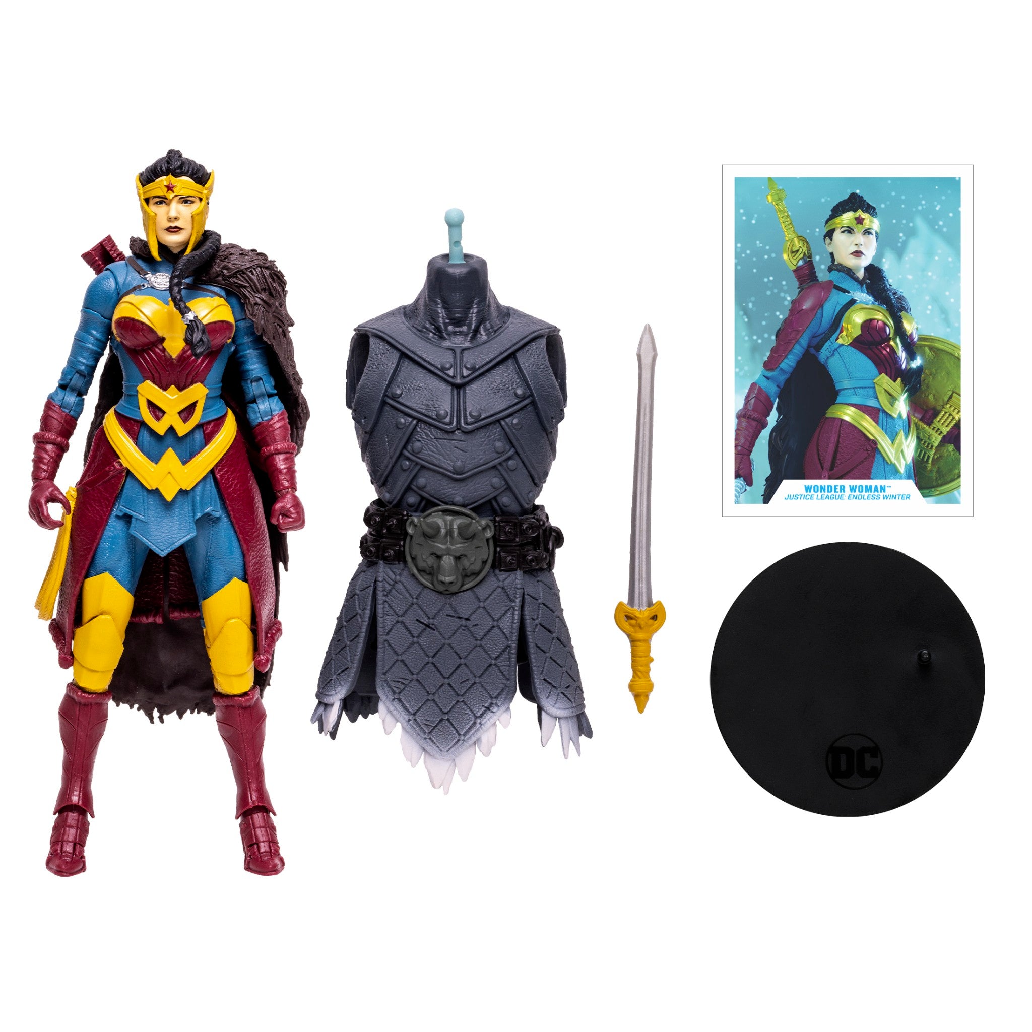 DC Multiverse Endless Winter Wonder Woman BAF Frost King - McFarlane Toys