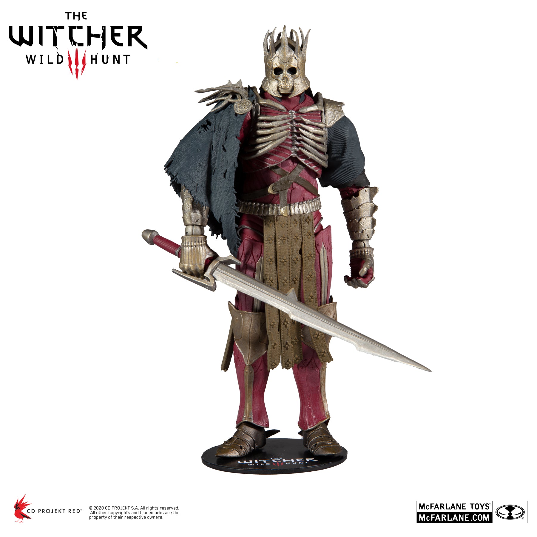 Witcher 3 Wild Hunt Eredin Breacc Glas 7" Figure - McFarlane Toys