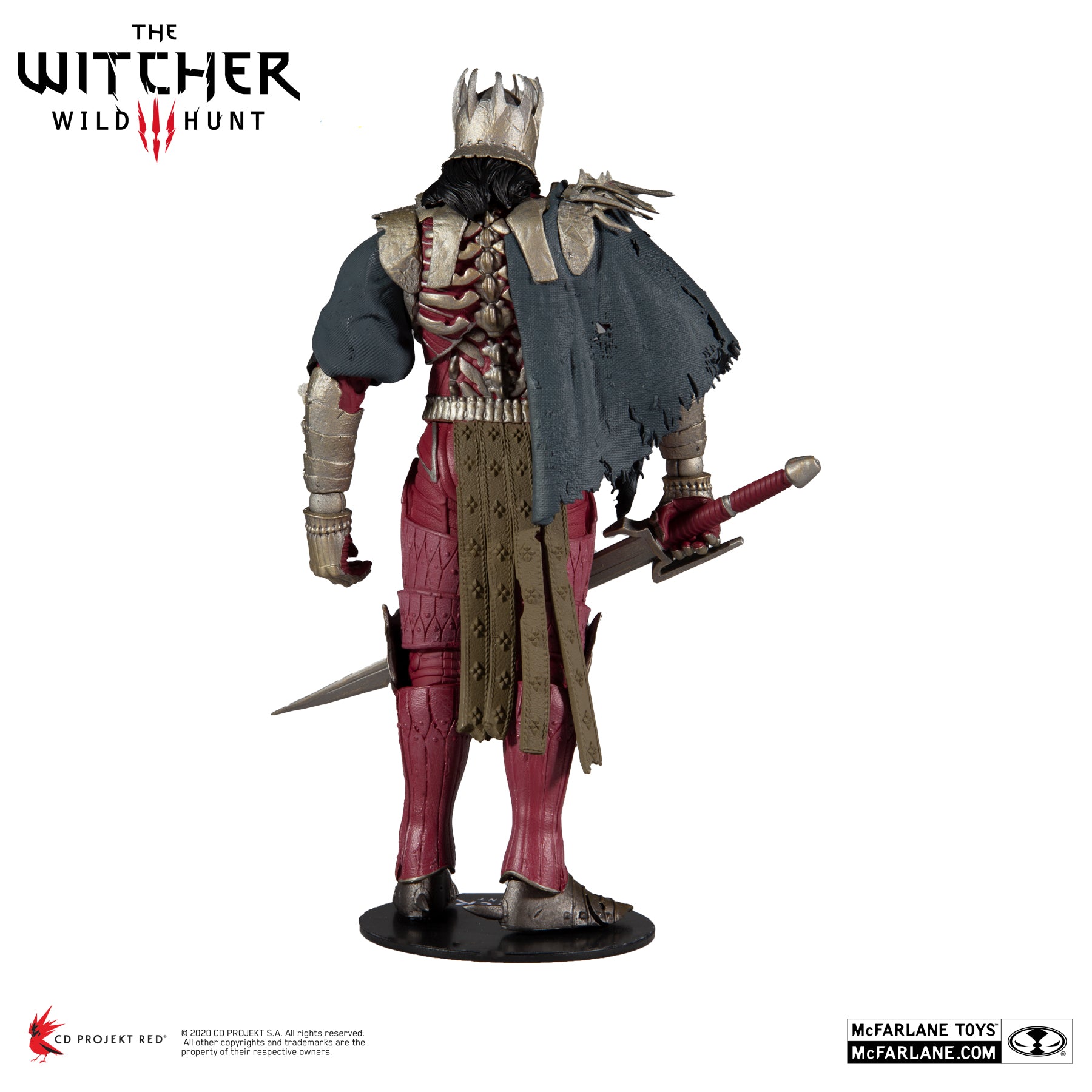 Witcher 3 Wild Hunt Eredin Breacc Glas 7" Figure - McFarlane Toys