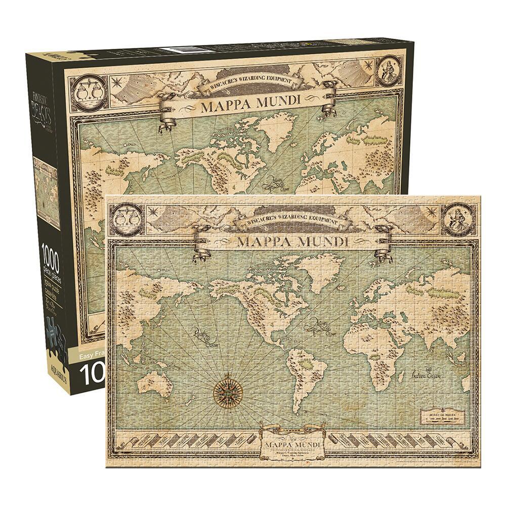 Fantastic Beasts Map Mappa Mundi Jigsaw Puzzle 1000 pieces