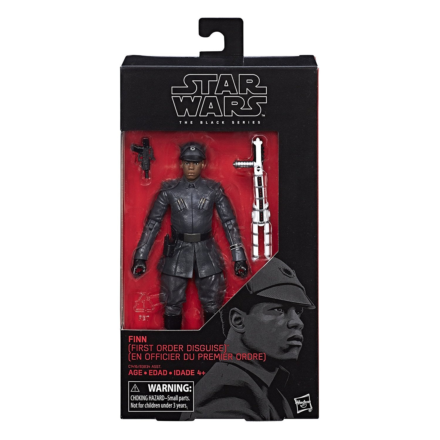 Star Wars Black Series 6" Finn First Order Disguise #51