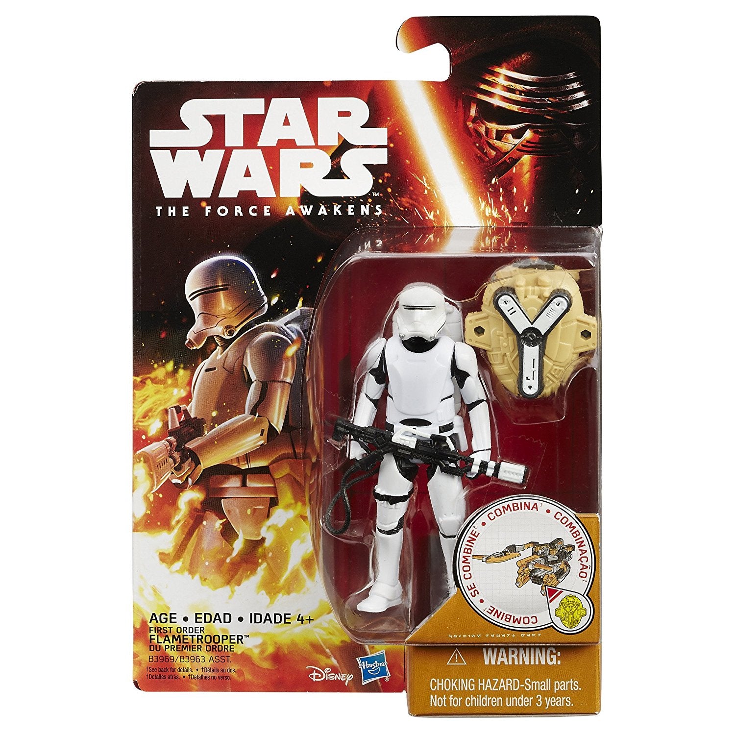 Star Wars The Force Awakens 3.75" Fisrt Order Flametrooper