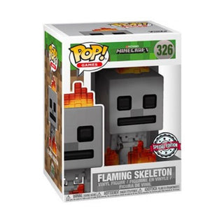 Funko Pop Minecraft Flaming Skeleton Special Edition - 326