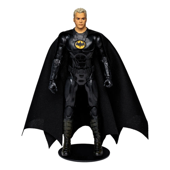 DC Multiverse Flash Movie Batman Michael Keaton Unmasked Gold Label - McFarlane