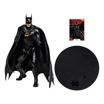 DC Multiverse Flash Movie 12" Batman Michael Keaton Statue - McFarlane Toys - 0