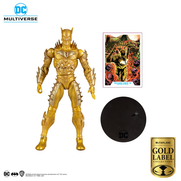 DC Multiverse The Flash Earth 52 Red Death Gold Label - McFarlane Toys