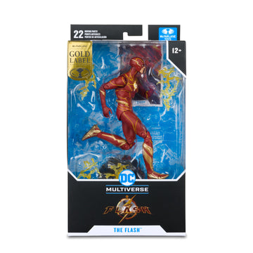 DC Multiverse Flash Movie Speed Force Flash Gold Label - McFarlane Toys