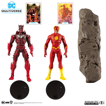 DC Multiverse The Flash vs Batman Earth-52 2 pack - McFarlane Toys - 0