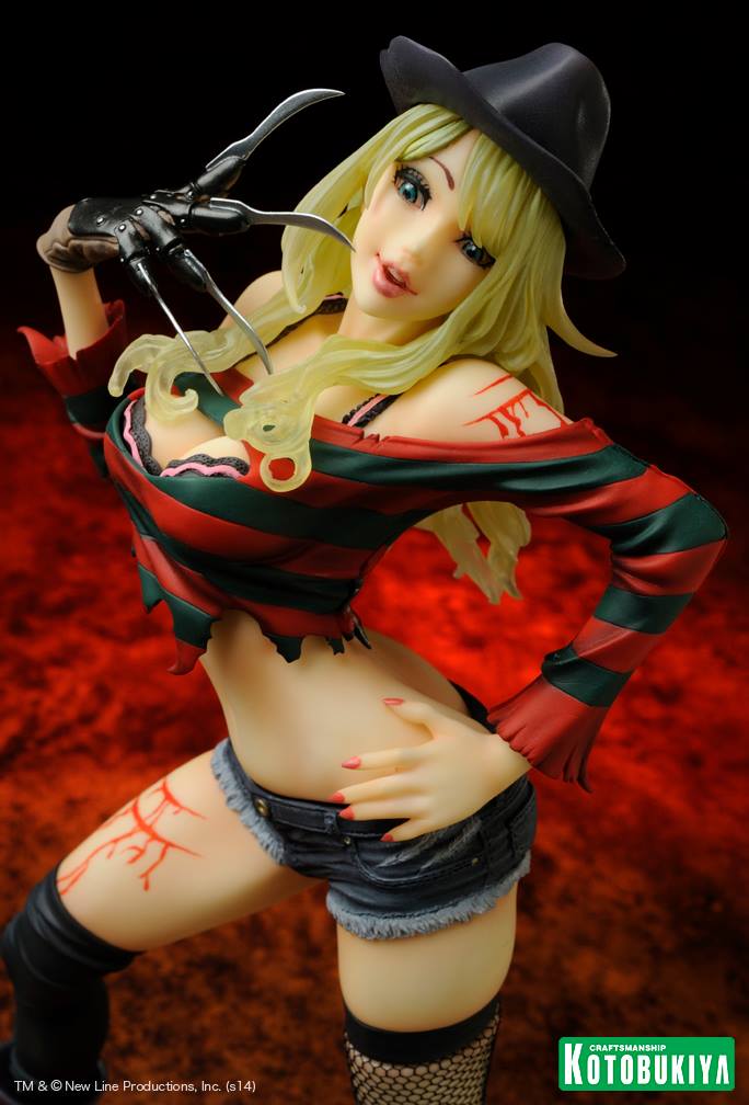 Kotobukiya Freddy vs Jason Bishoujo Freddy Krueger Statue - 2nd Edition