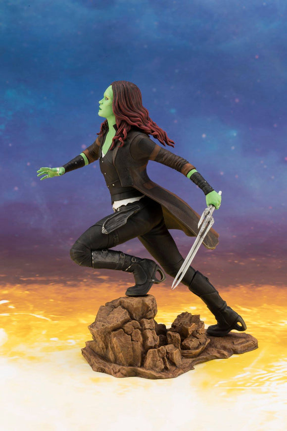 Kotobukiya Marvel Avengers Infinity Series ARTFX+ Gamora Statue
