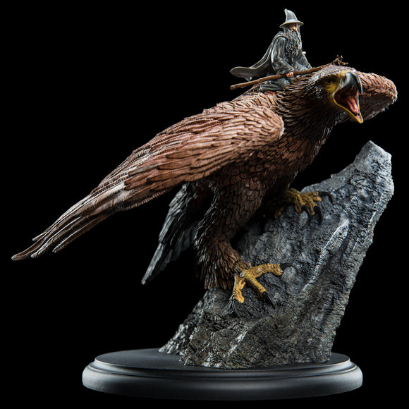 Lord of the Rings Gandalf on Gwaihir mini statute - WETA Workshop