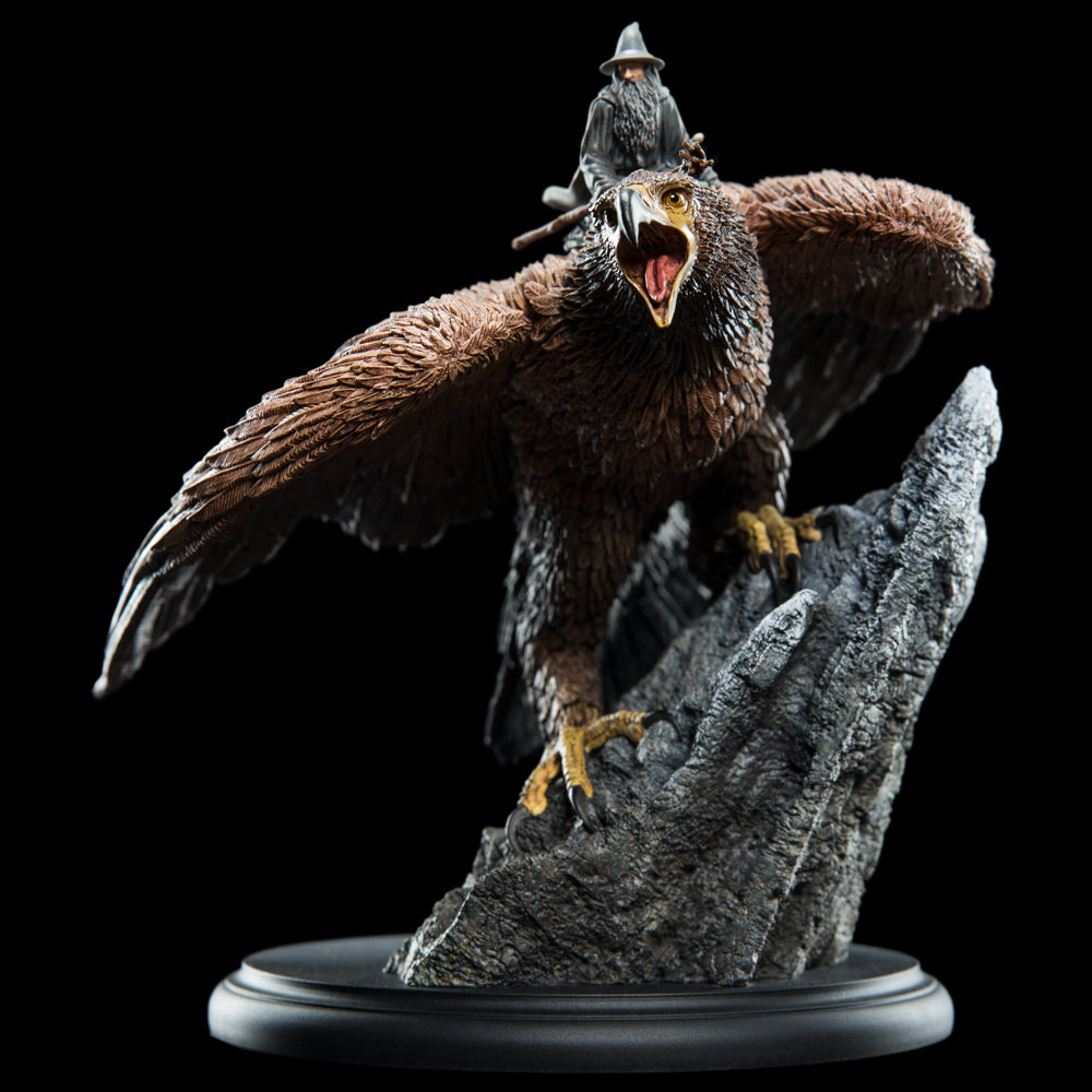 Lord of the Rings Gandalf on Gwaihir mini statute - WETA Workshop - 0