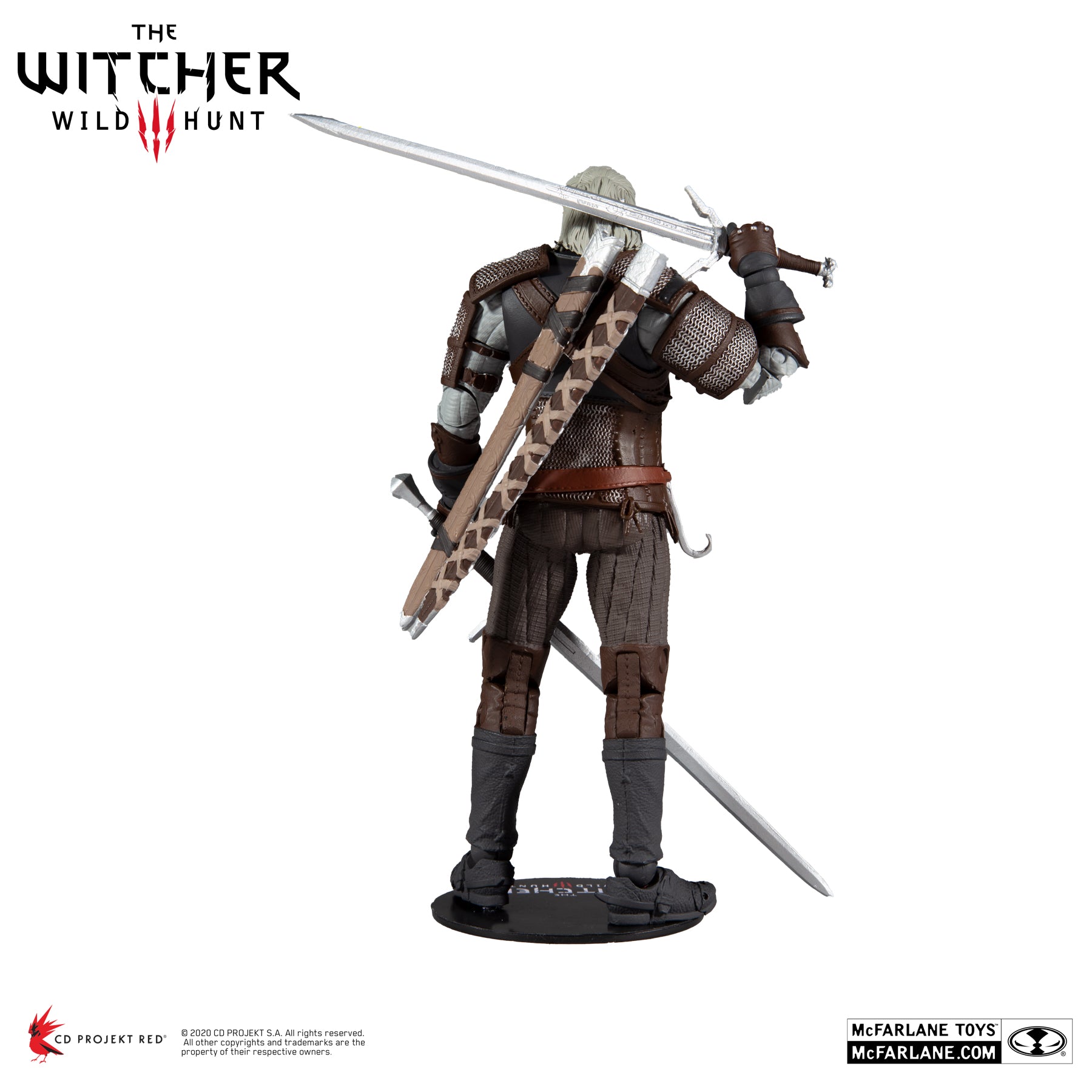 Witcher 3 Wild Hunt Geralt of Rivia 7" Figure - McFarlane Toys