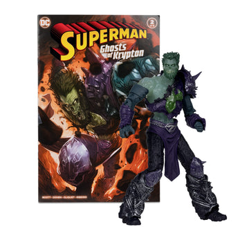 DC Direct Page Punchers Ghost of Zod 7" Ghosts of Krypton Comic - McFarlane Toys