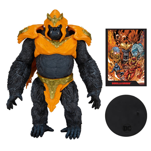 DC Direct Page Punchers Gorilla Grodd 9" Megafig with Flash Comic - McFarlane