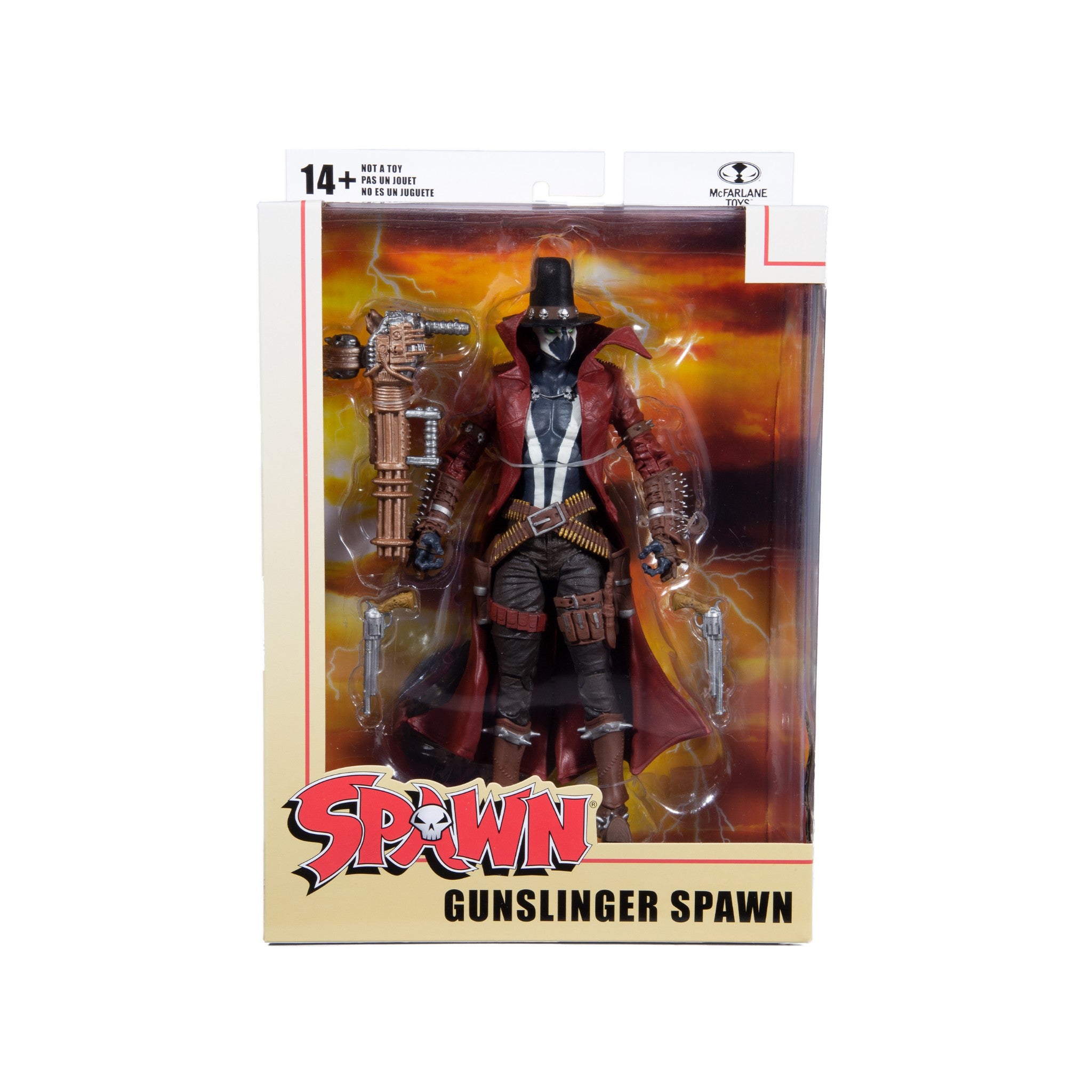 Spawn Gunslinger Spawn Gatling Gun 7" Action Figure - McFarlane Toys