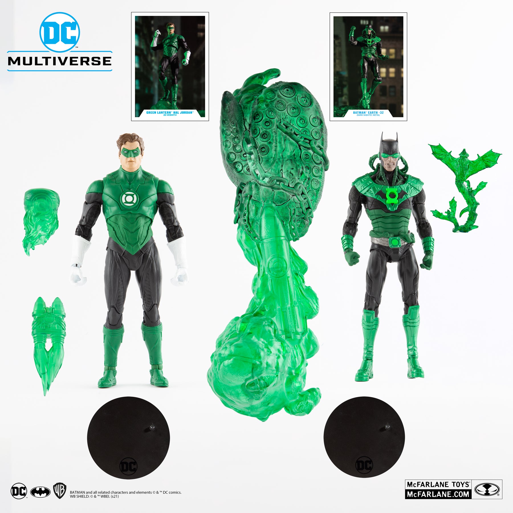 DC Multiverse Batman Hal Jordan vs Dawnbreaker 2 Pack - McFarlane Toys