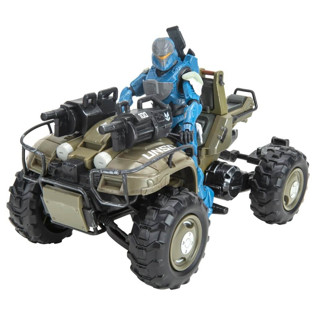 Halo Gungoose Vehicle with 4" Spartan Celox Action Figure - 0