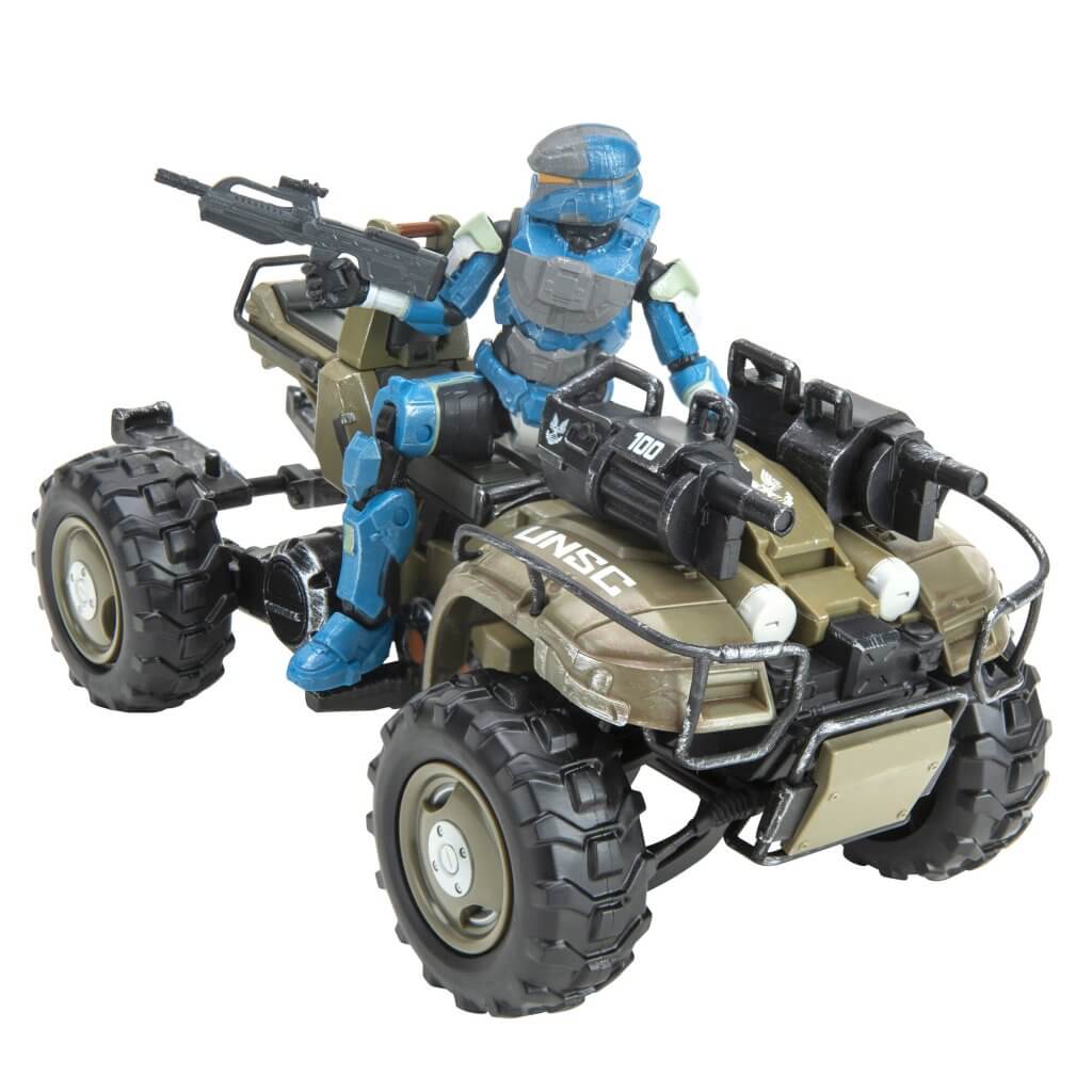 Halo Gungoose Vehicle with 4" Spartan Celox Action Figure