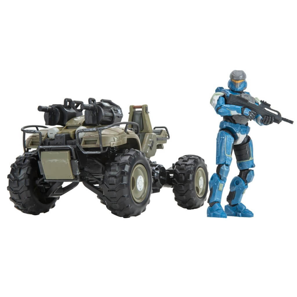 Halo Gungoose Vehicle with 4" Spartan Celox Action Figure