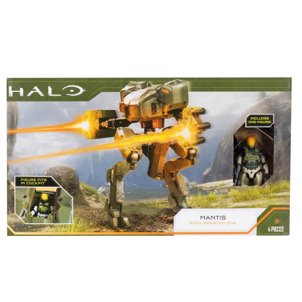 Halo Mantis Deluxe Vehicle with 4" Spartan EVA Action Figure