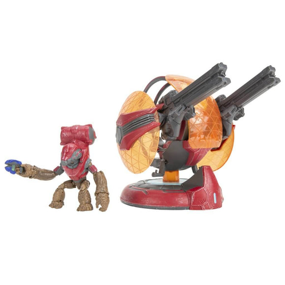 Halo Shade Turret Vehicle with 4" Grunt Assault Action Figure