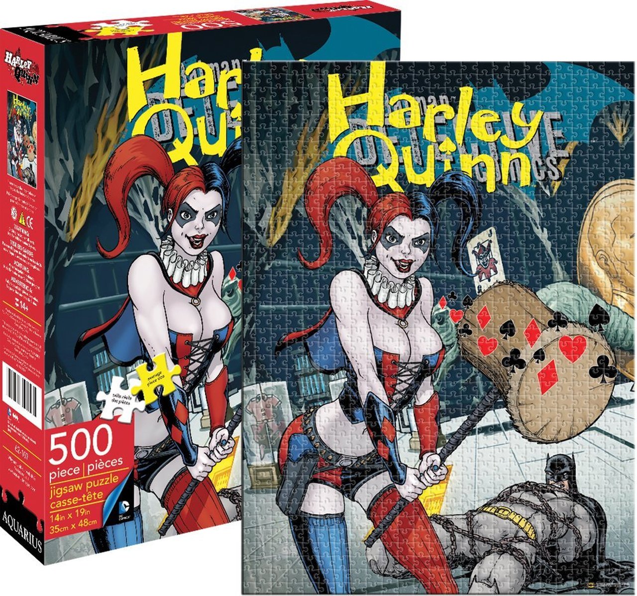 Aquarius DC Harley Quinn ジグソーパズル Jigsaw Puzzles - Green