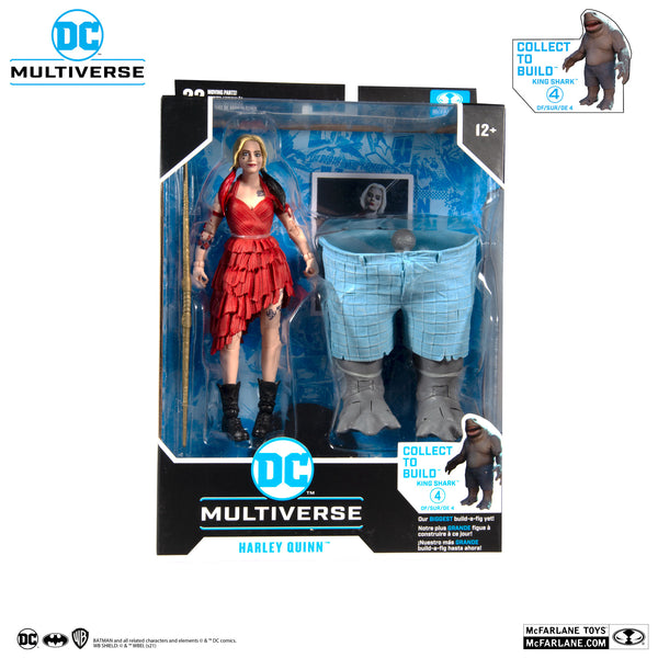DC Multiverse Suicide Squad Harley Quinn BAF King Shark - McFarlane Toys
