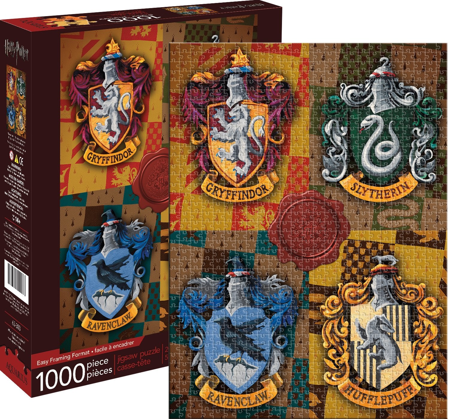 Harry Potter Crests Jigsaw Puzzle 1000 pieces