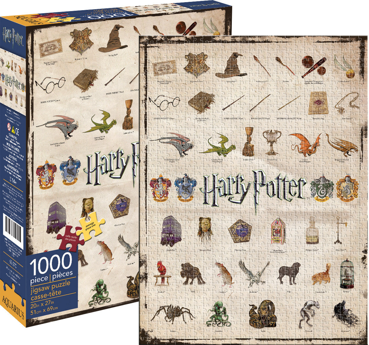 Harry Potter Icons Jigsaw Puzzle 1000 pieces