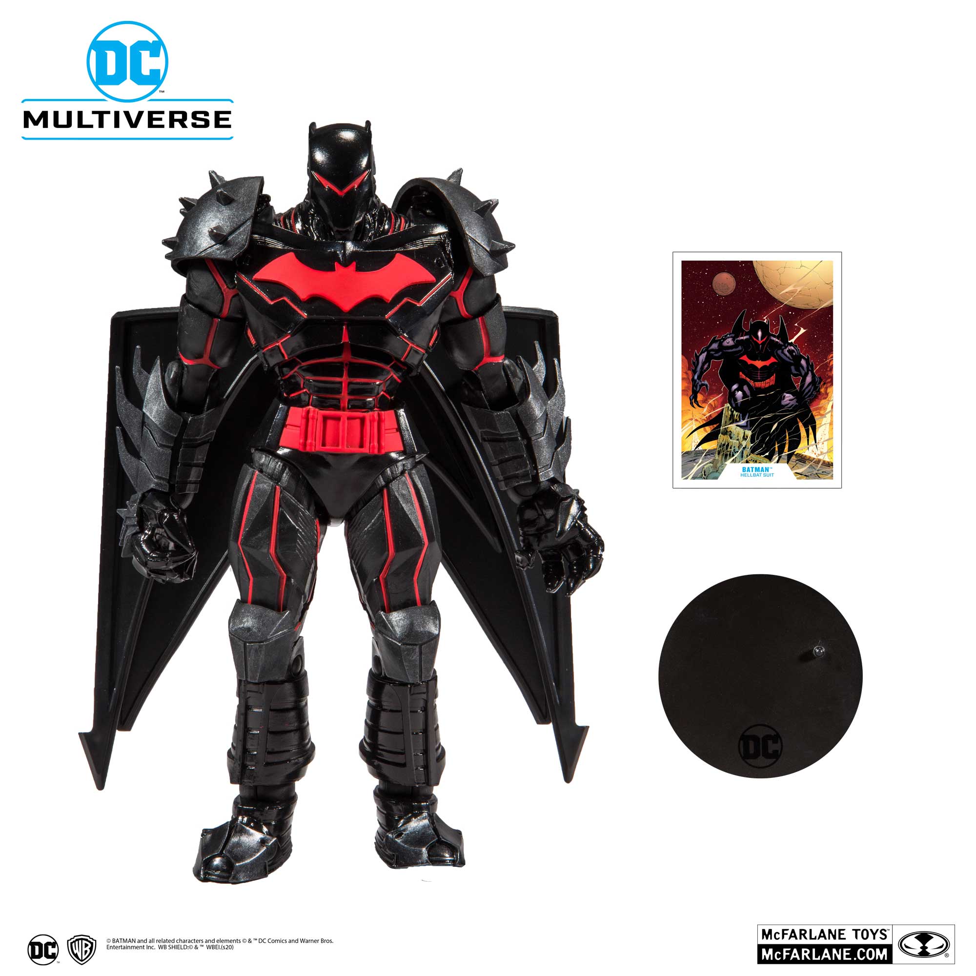 DC Multiverse Batman Armored Hellbat Suit - McFarlane Toys