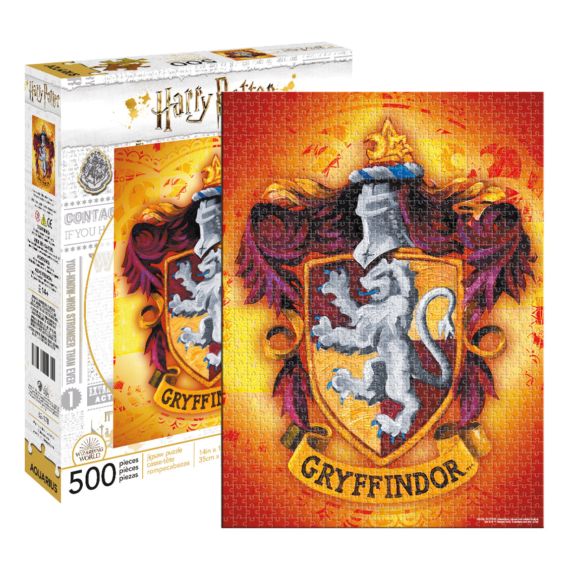 Harry Potter Gryffindor Crest Jigsaw Puzzle 500 pieces