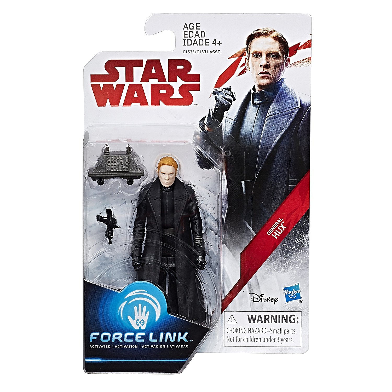 Star Wars Last Jedi Force Link 3.75" General Hux