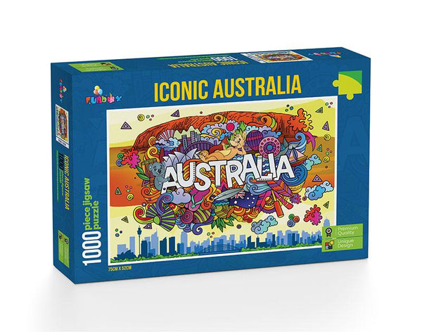 Funbox Iconic Australia Jigsaw Puzzle 1000 pieces