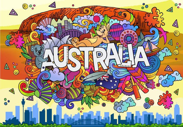 Funbox Iconic Australia Jigsaw Puzzle 1000 pieces