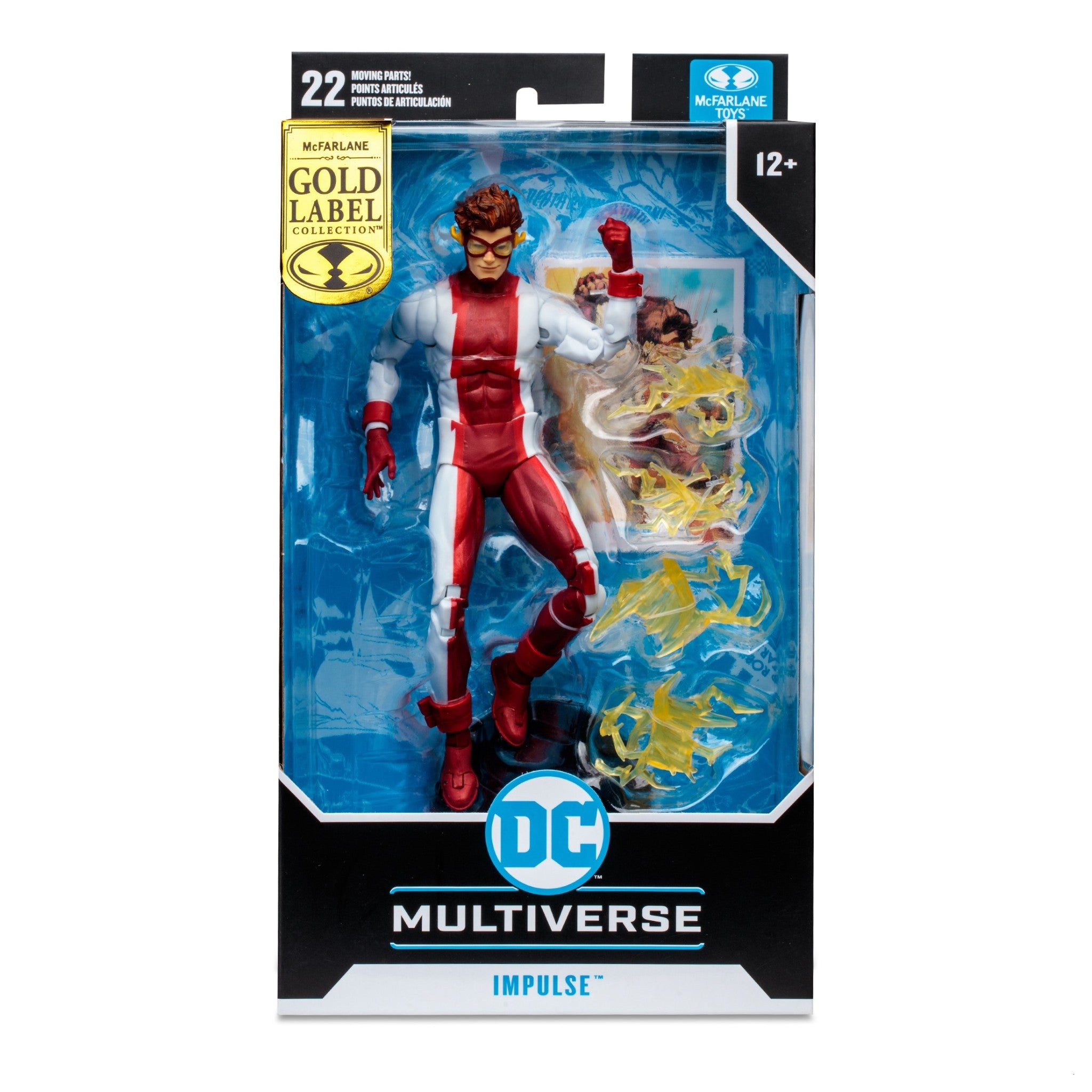 DC Multiverse Flash War Impulse Gold Label - McFarlane Toys