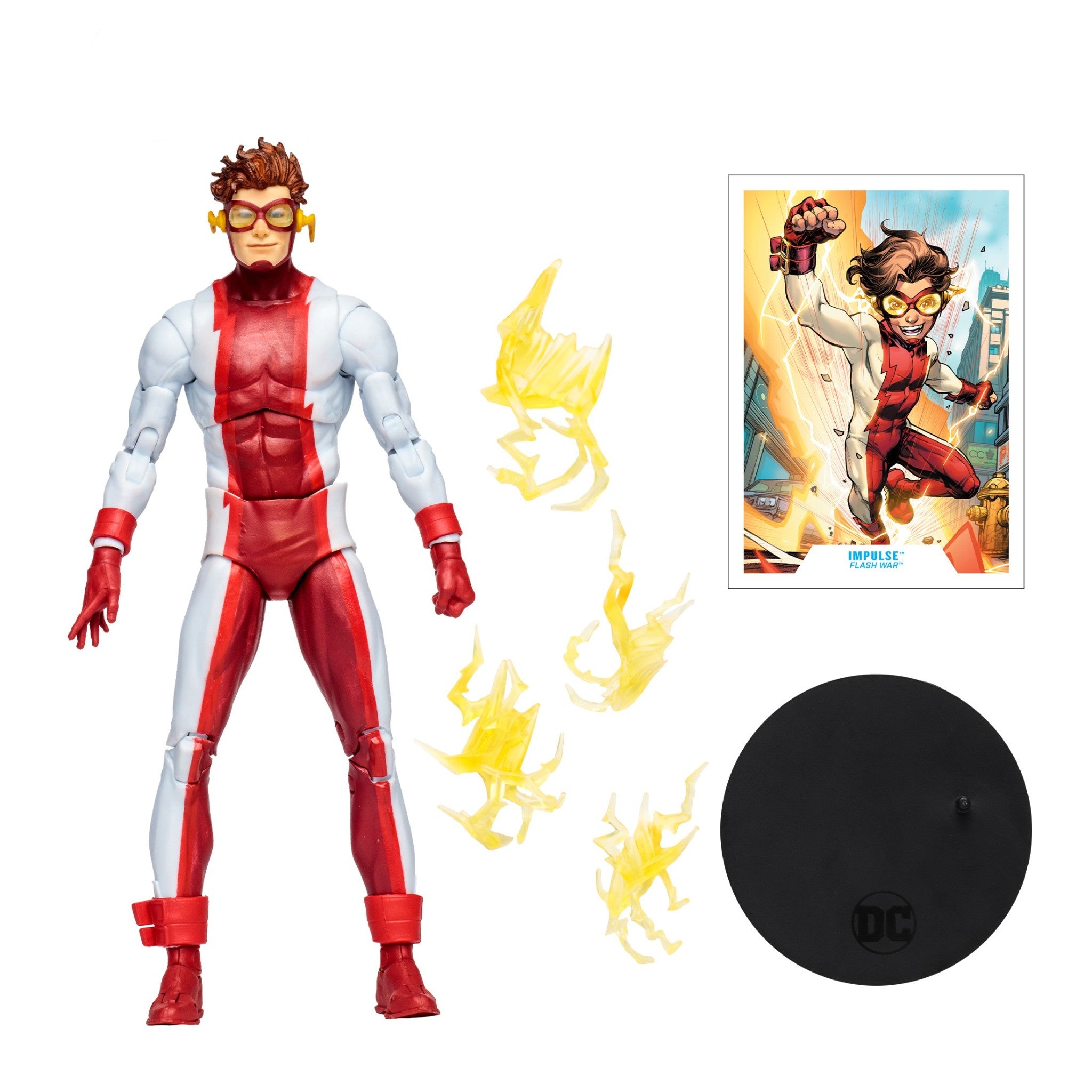 DC Multiverse Flash War Impulse Gold Label - McFarlane Toys