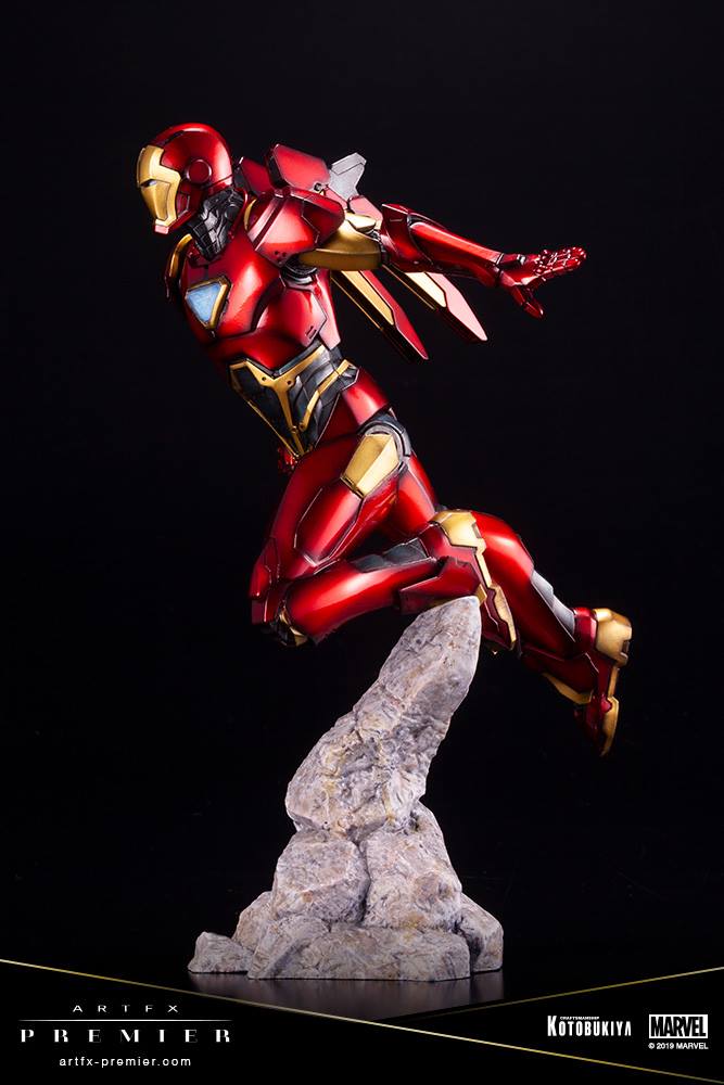 Kotobukiya Marvel Universe Premier ARTFX+ Iron Man Statue-2