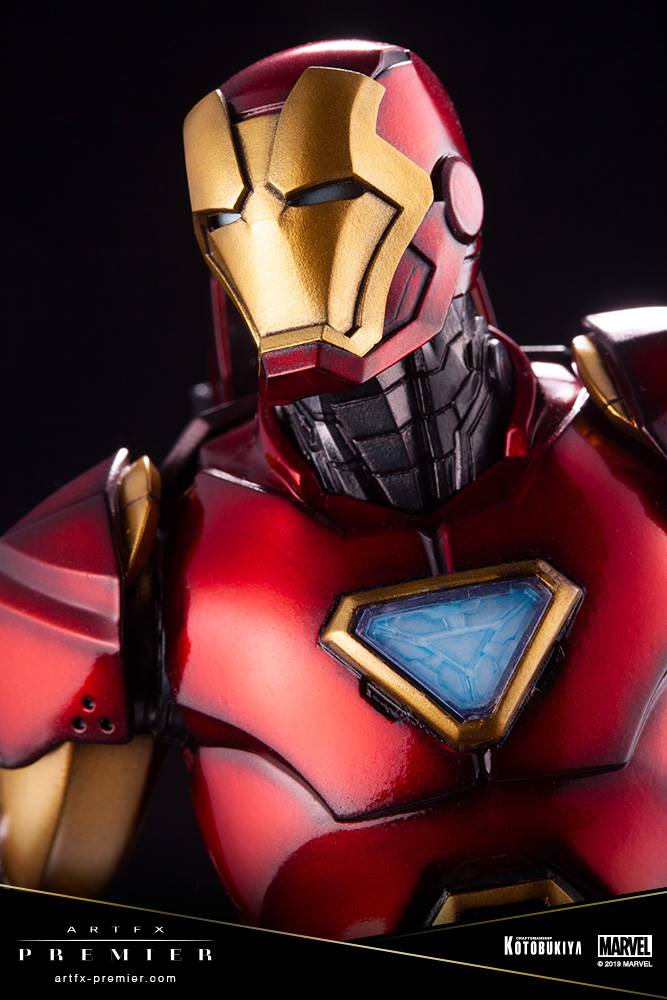 Kotobukiya Marvel Universe Premier ARTFX+ Iron Man Statue-5