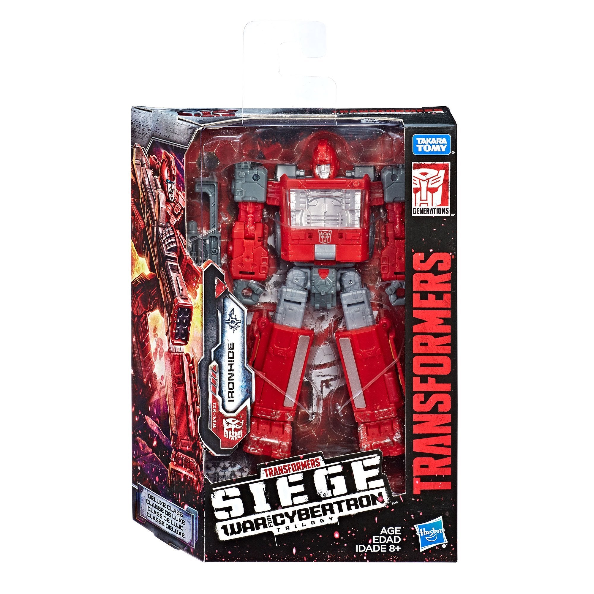 Transformers Siege War for Cybertron Deluxe Class Ironhide