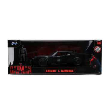 DC Comics The Batman 2022 Batmobile 1:24 and Batman Figure - Jada Toys