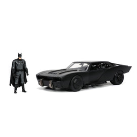 DC Comics The Batman 2022 Batmobile 1:24 and Batman Figure - Jada Toys - 0