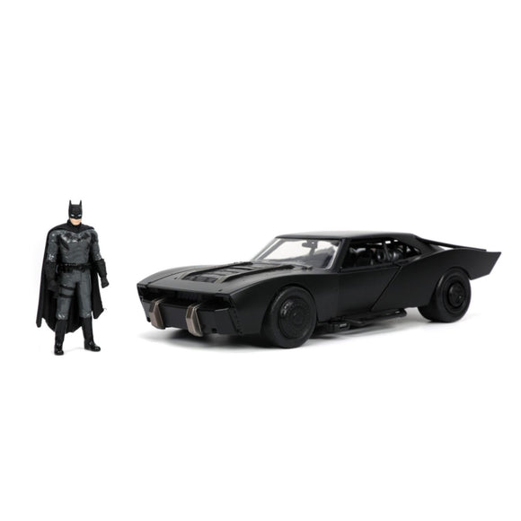 DC Comics The Batman 2022 Batmobile 1:24 and Batman Figure - Jada Toys