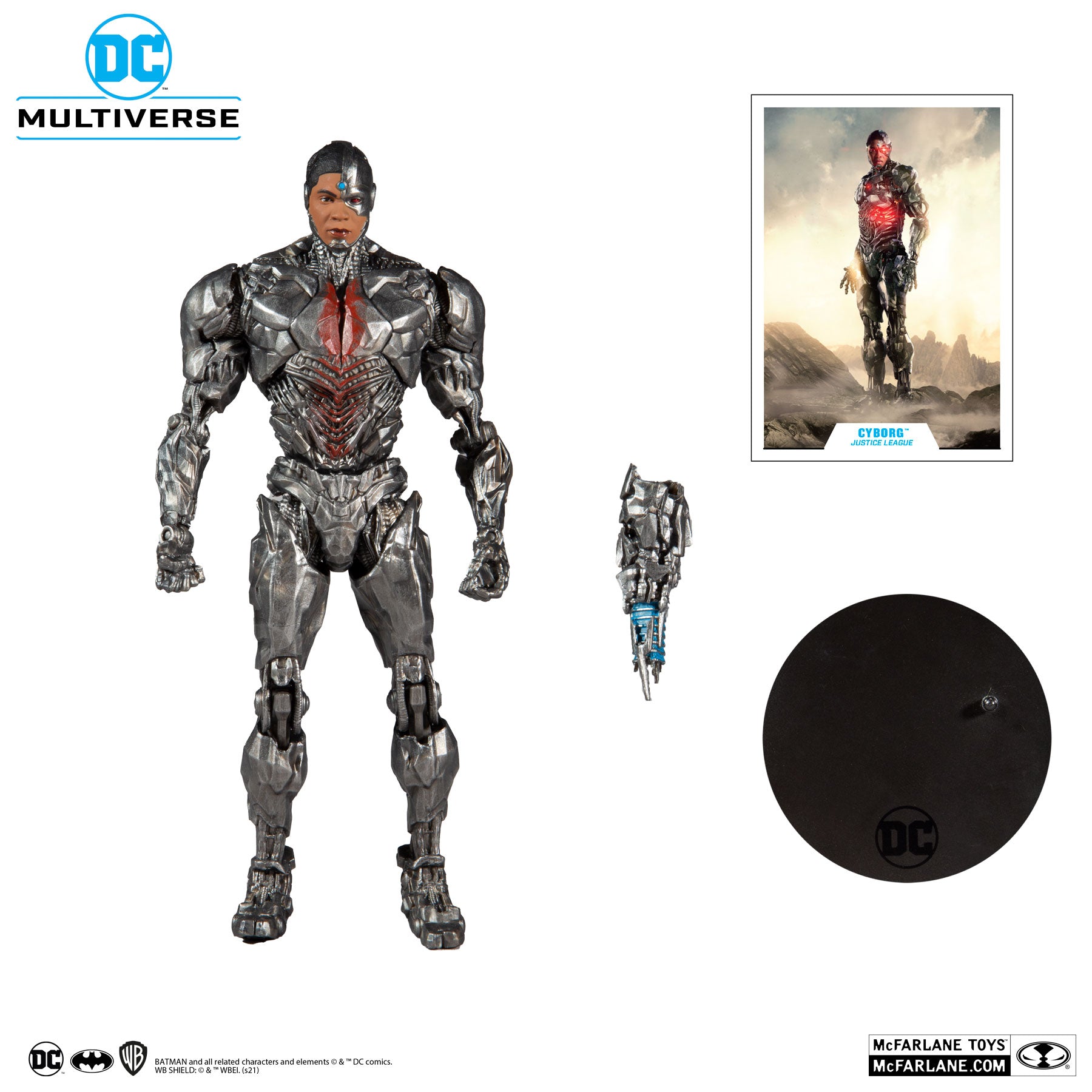 DC Multiverse Justice League Cyborg - McFarlane Toys-2