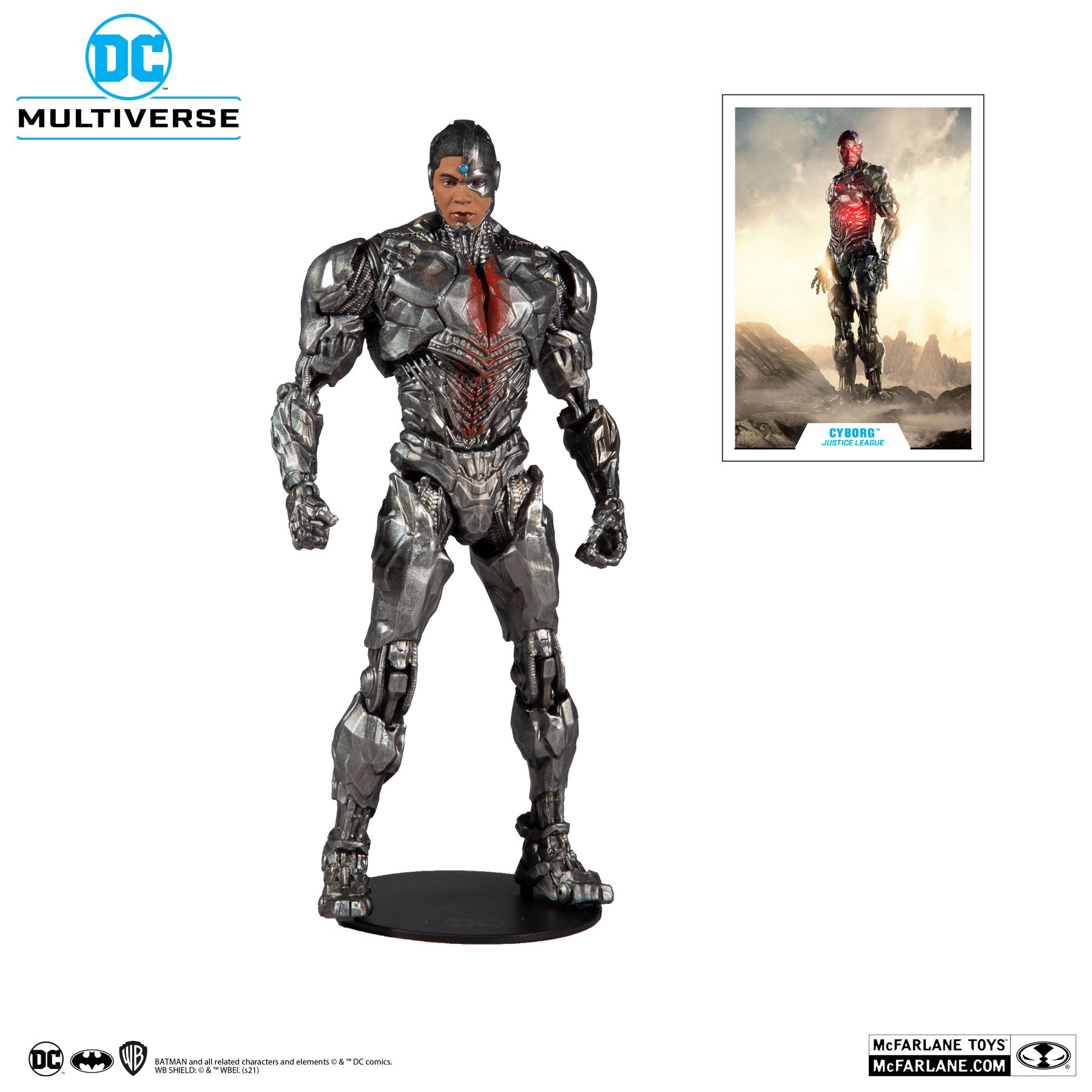 DC Multiverse Justice League Cyborg - McFarlane Toys-3