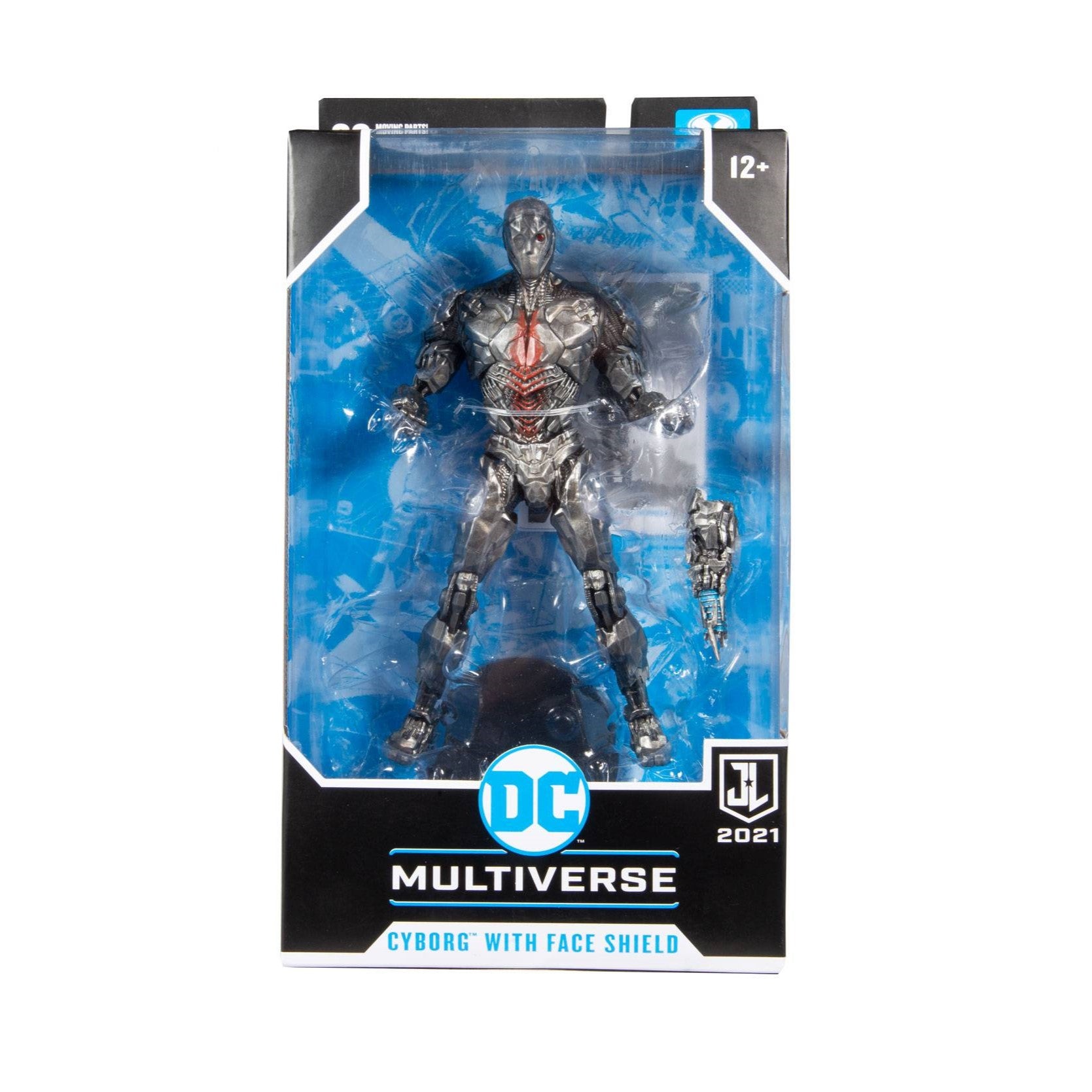 DC Multiverse Justice League Cyborg with Face Shield Helmet - McFarlane Toys-1