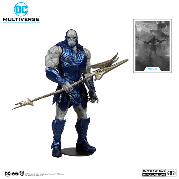 DC Multiverse Justice League Darkseid Armored Gold Label Megafig - McFarlane Toy