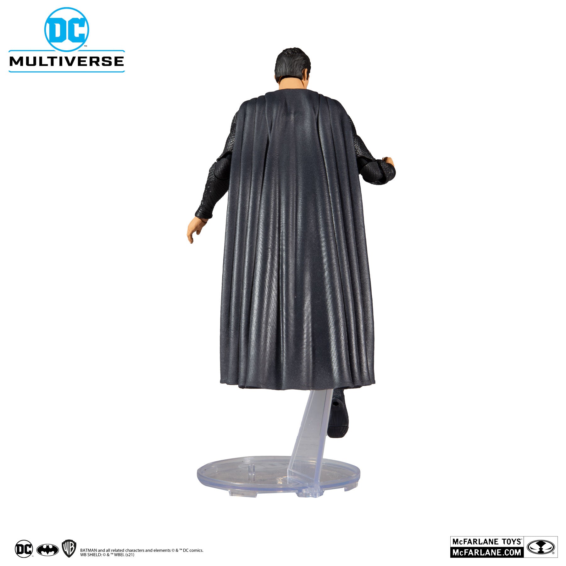 DC Multiverse Justice League Superman Black Suit - McFarlane Toys